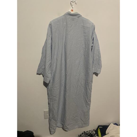 ATELIERS SCARLETTE Kimonour And White Stripe Robe - No Tie - Picture 8 of 8